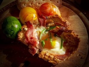 egg-and-toasted-muffin-breakfast