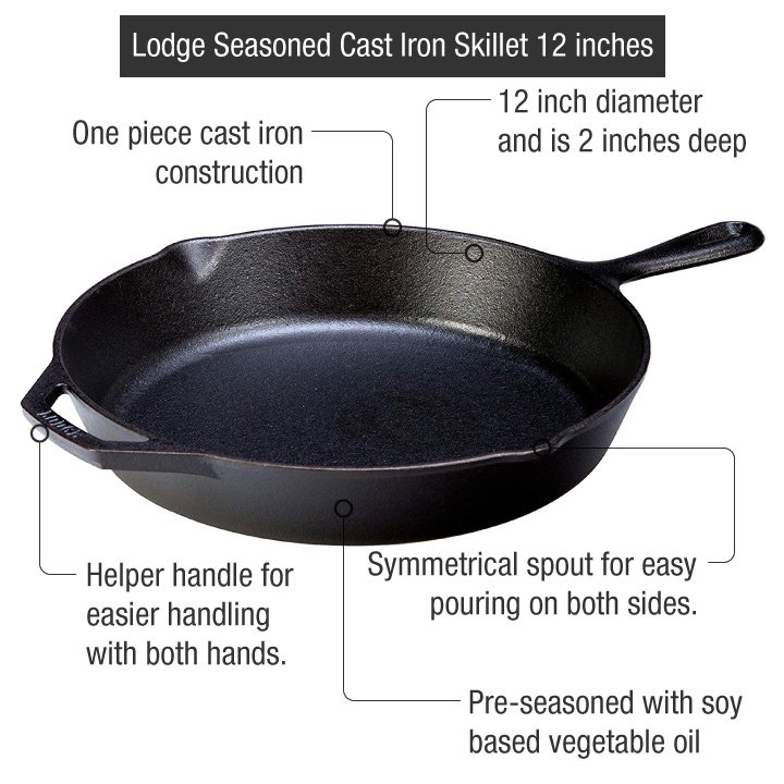 3_LodgeSeasonedCastIronSkillet12Inches