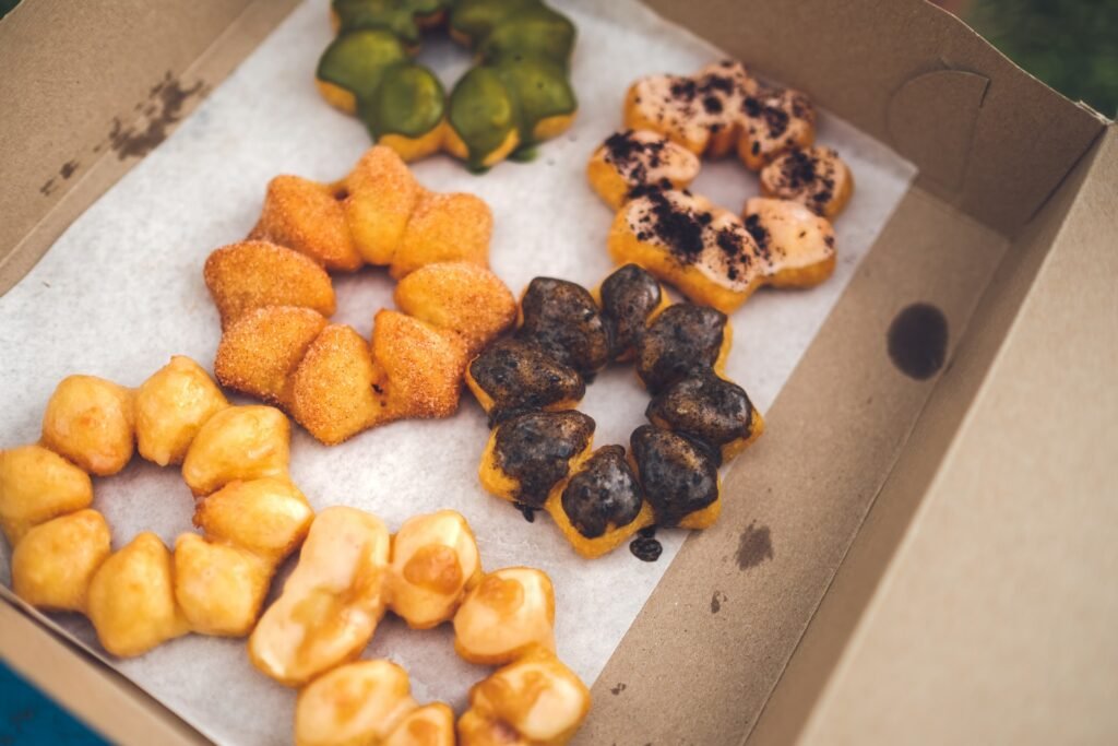 Mochi donuts